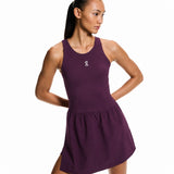 Vestido Tênis On Running Court Dress Split - Roxa