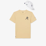 Conjunto Lacoste Camiseta e Boné Novak Djokovic - Jaune