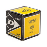 Caixa de Bola de Squash Dunlop XX Pro 12 unidades - 2 Pontos Amarelos
