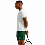 Short Nike Court Slam Tênis Dri-Fit Verde - Jannik Sinner