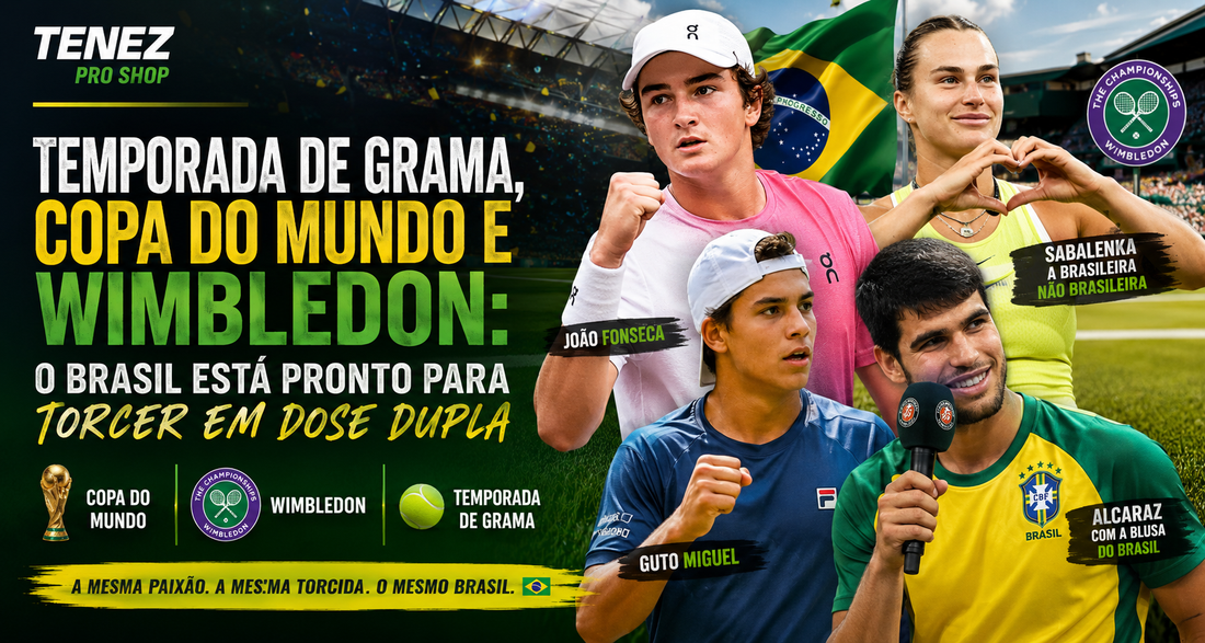 Temporada de Grama, Copa do Mundo e Wimbledon: O Brasil Está Pronto Para Torcer em Dose Dupla
