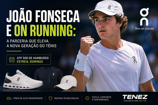 João Fonseca e On Running: a parceria que conecta performance e nova geração do tênis