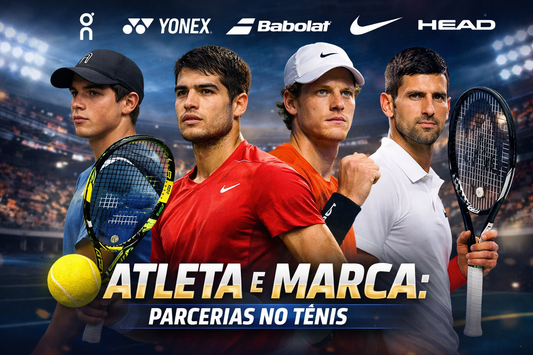 Atleta e Marca: Como as Parcerias Definem o Estilo e a Performance no Tênis