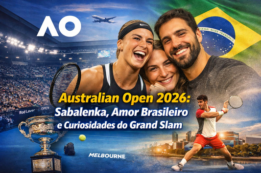 🎾 Australian Open 2026: emoção, rivalidade e histórias que vão além das quadras