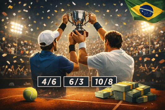 João Fonseca e Marcelo Melo são campeões de duplas no Rio Open 2026