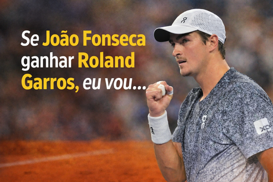 “Se João Fonseca ganhar Roland Garros, eu vou…” — uma provocação que começa a ecoar no tênis brasileiro