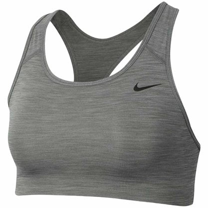 Top Nike Swoosh Feminino - Cinza