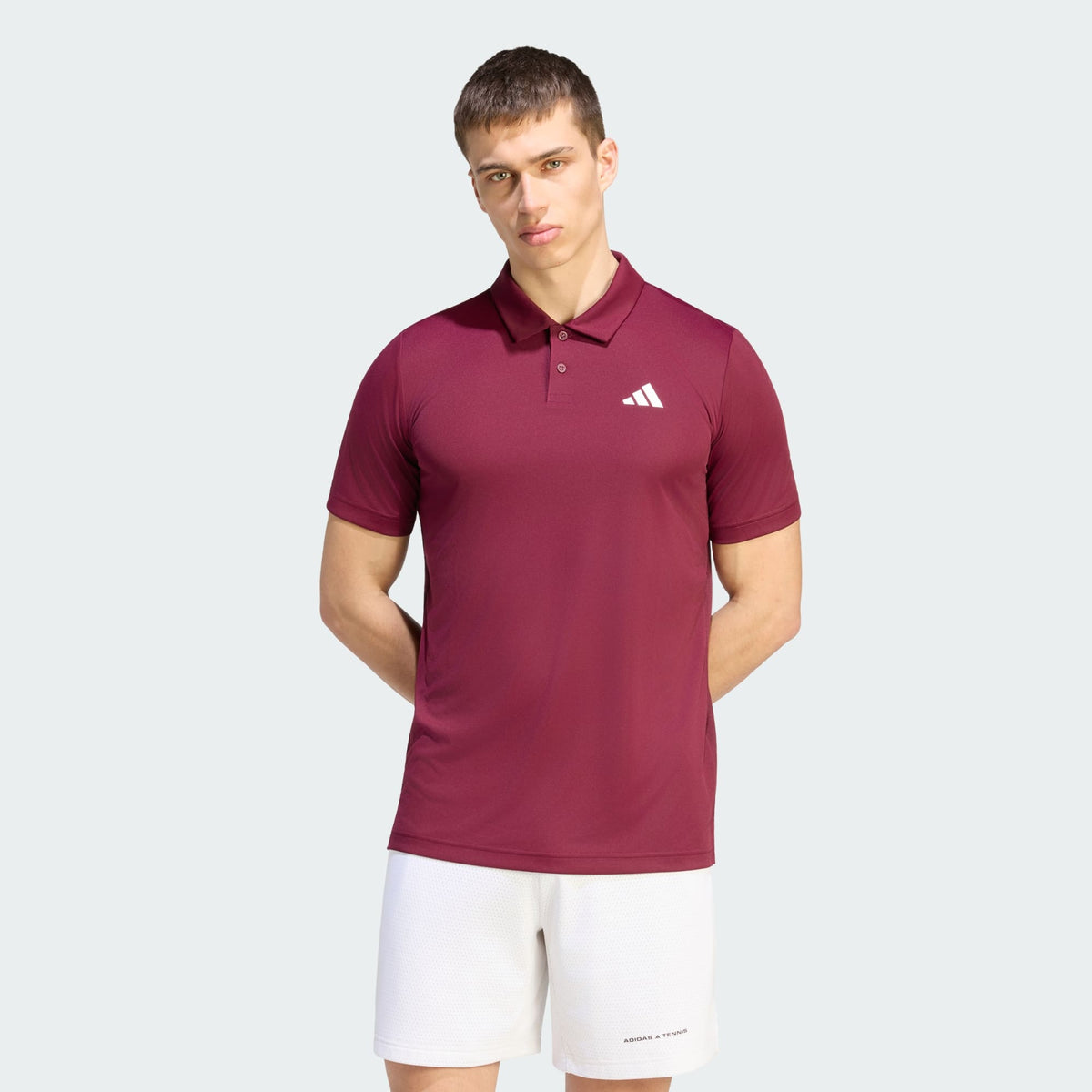 Camiseta Polo Adidas Tênis Climacool - Bordô