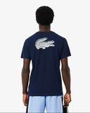 Camiseta Lacoste Sport Ultra Dry - Azul Marinho