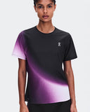 Camiseta On Running Court-T Swing Feminana - Preto/Roxo