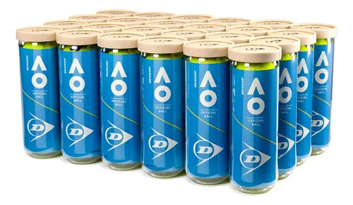 Bola de Tênis Dunlop Australia Open Caixa com 24 Tubos 500