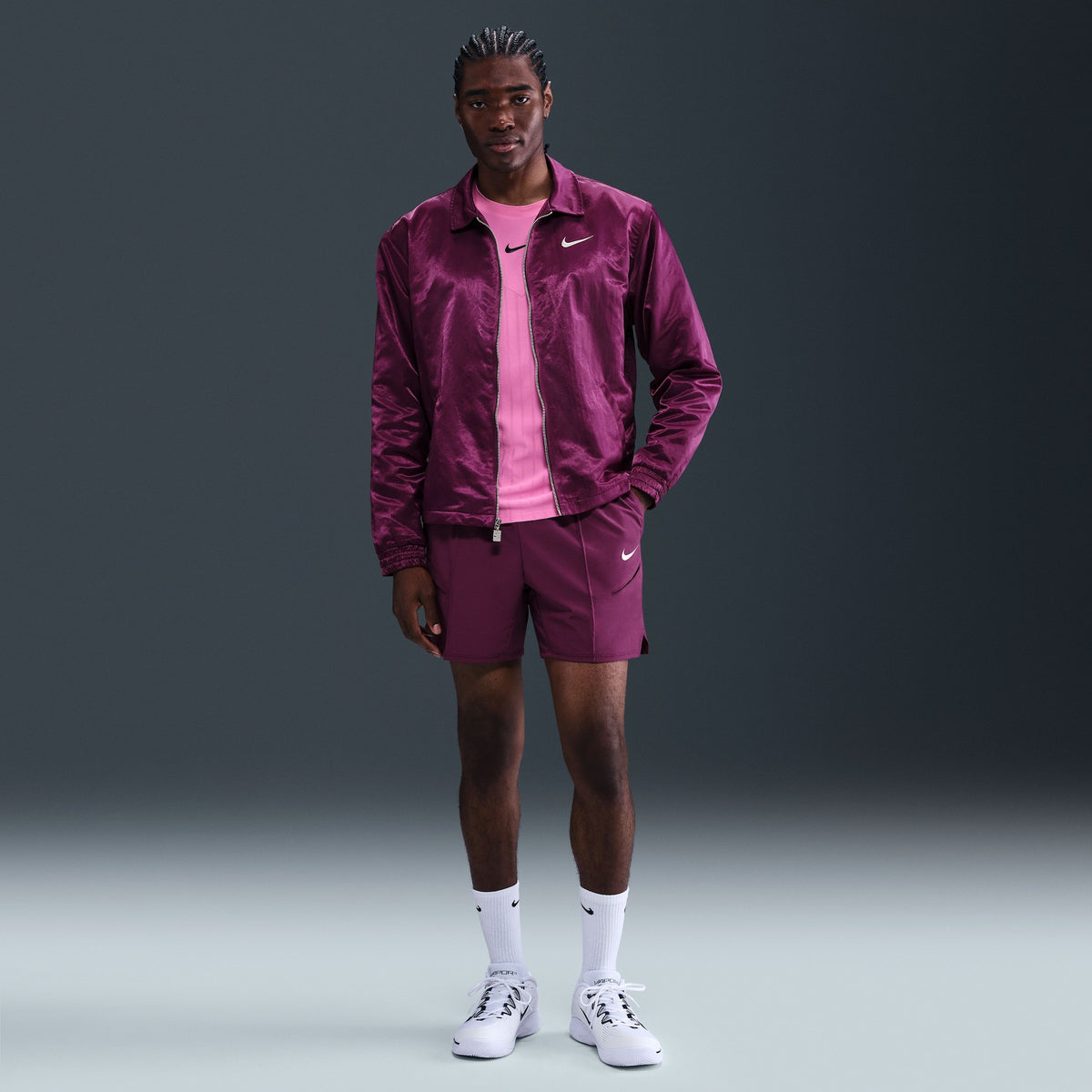 Short Nike Court Slam Carlos Alcaraz-Roxo