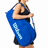 Raqueteira Wilson Ultra Tour V5 Azul 3 Raquetes
