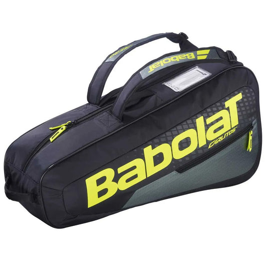 Raqueteira Babolat Carlitos Junior - Preto/Verde