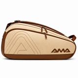Raqueteira Beach Tennis AMA Supreme Bege e Marrom