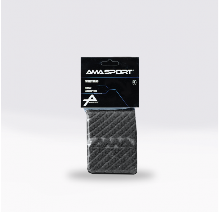 Munhequeira Ama Sport  2 Unid  - Preta