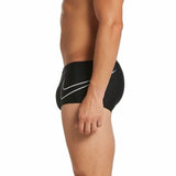 Sunga Nike Outline Swoosh Masculina - Preta