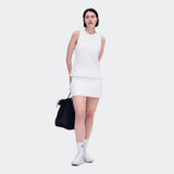 Saia Short On Running Court  Skirt Ldn - Branca