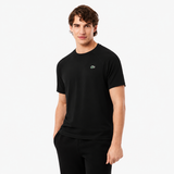 Camiseta Lacoste Esportiva Stretch Ultra Dry - Preta