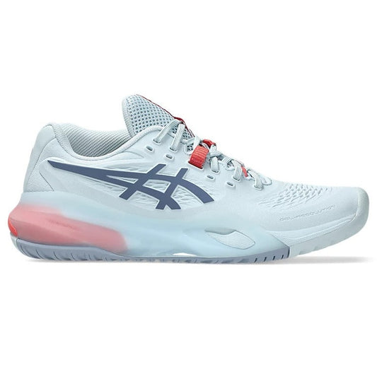 Tênis Asics Gel - Resolution X All Court Feminino - Azul / Salmão