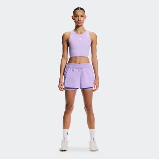 Short On Running Court Shorts 2-in-1 Feminino - Roxo