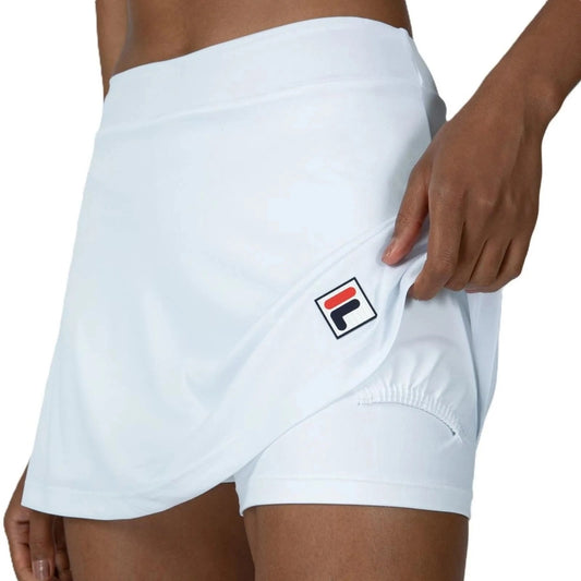 Short Saia Fila Tennis Basic - Branco