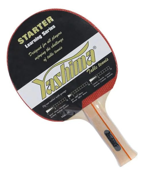 Raquete Tênis De Mesa Yashima Pino Clássica Starter Learning