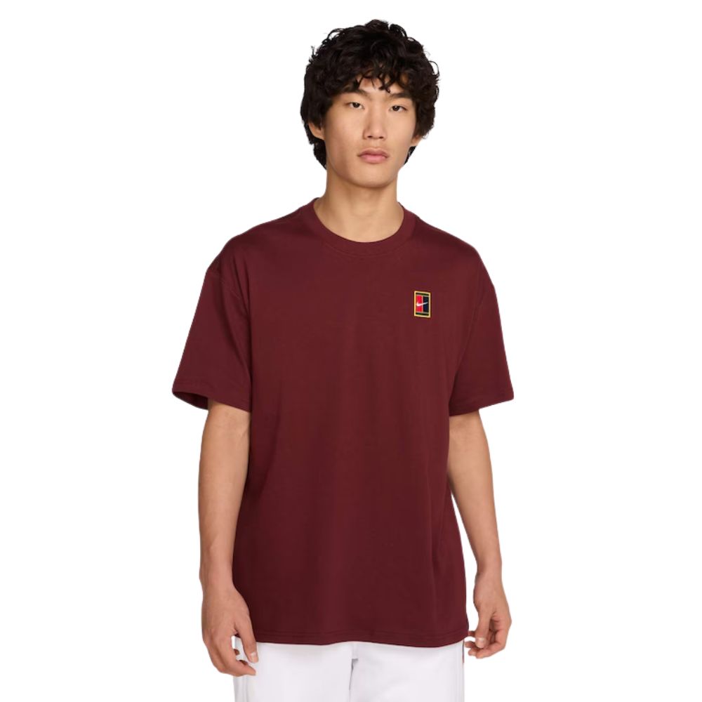 Camiseta Nike Court Heritage -Bordo