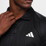 Camisa Polo Tennis Fab Masculina - Preta