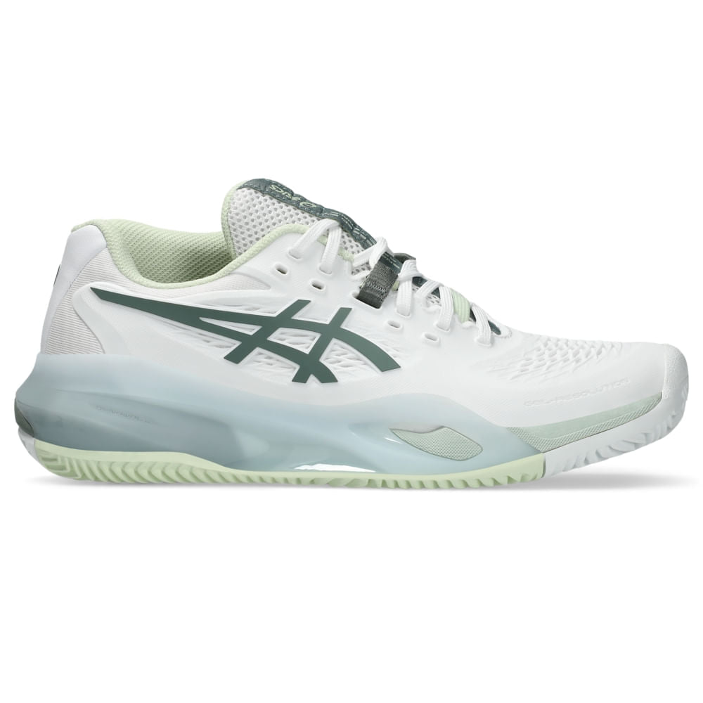 Tênis Asics Gel-Resolution X Clay/Saibro Feminino -Branco