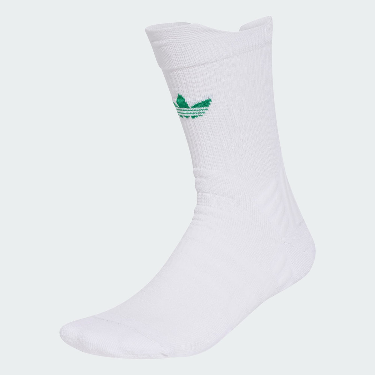 Meia Crew de Tênis adidas  1 Par-Branco