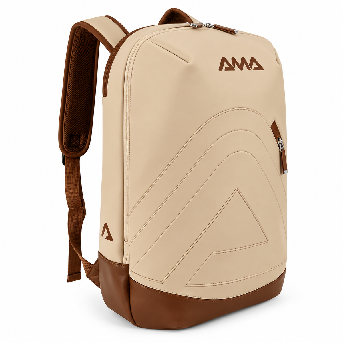 Mochila Beach Tennis AMA Supreme Bege e Marrom