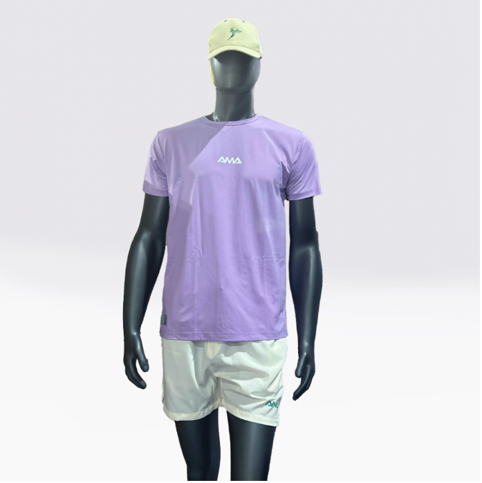 Camiseta Ama Sport Basica Masculino - Lilas