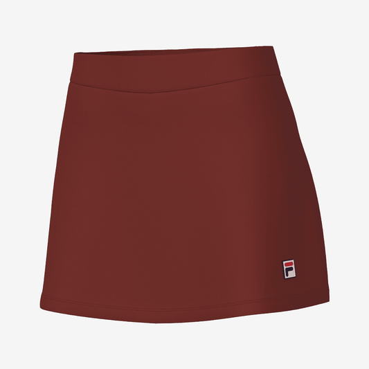 Short Saia Fila Tênis Básica - Bordô