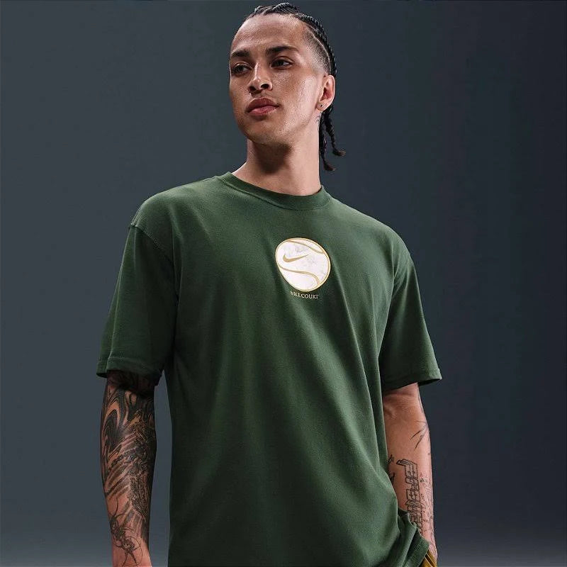 Camiseta Nike Court M90 Masculina - Verde