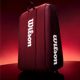 Raqueteira Wilson Defyer Super Tour 15 Pack - Bordô