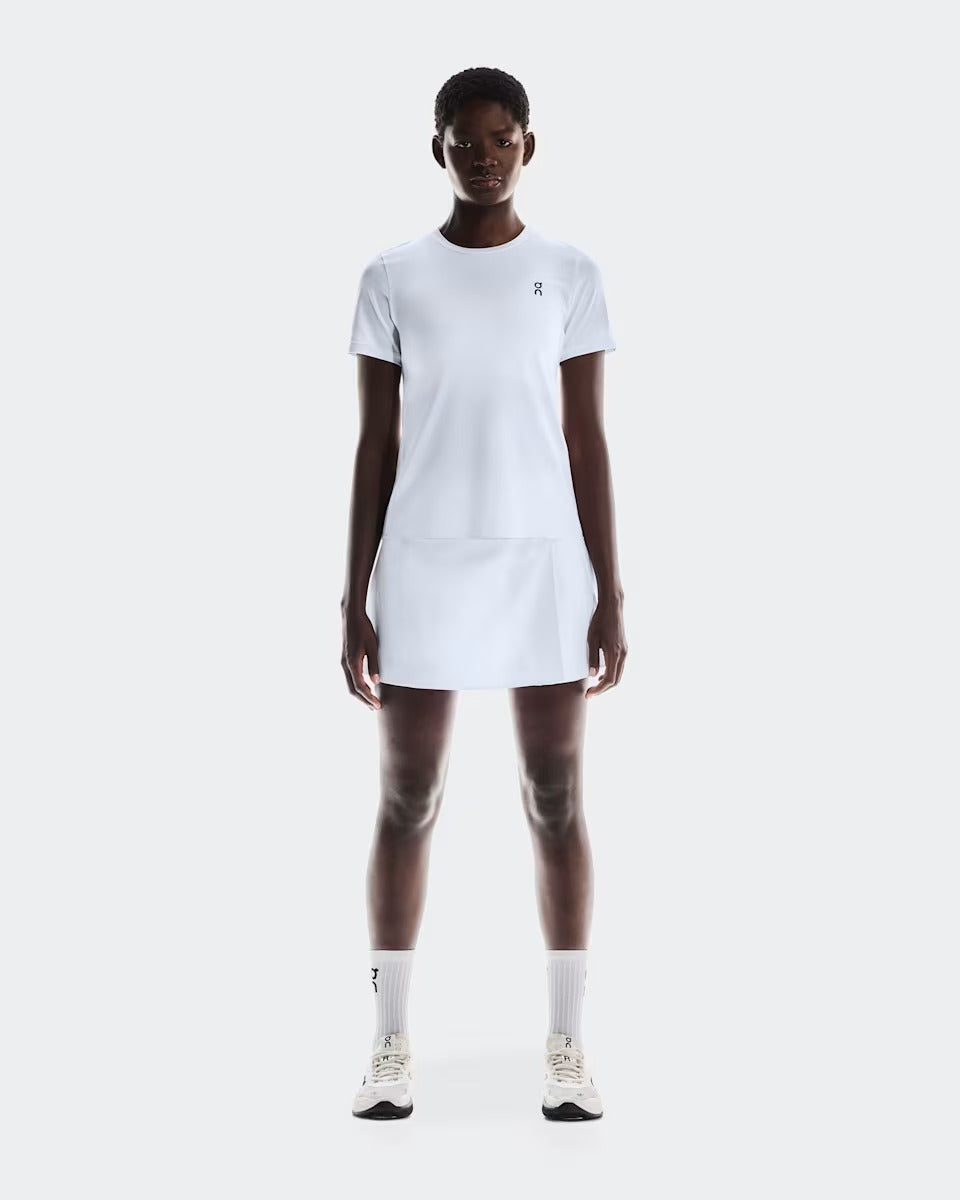 Saia Short On Running Court Skirt Pleated - Branca