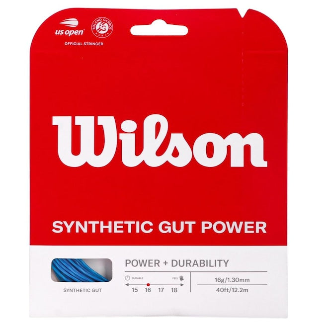 Corda Wilson Synthetic Gut Power  1.30mm Set - Azul