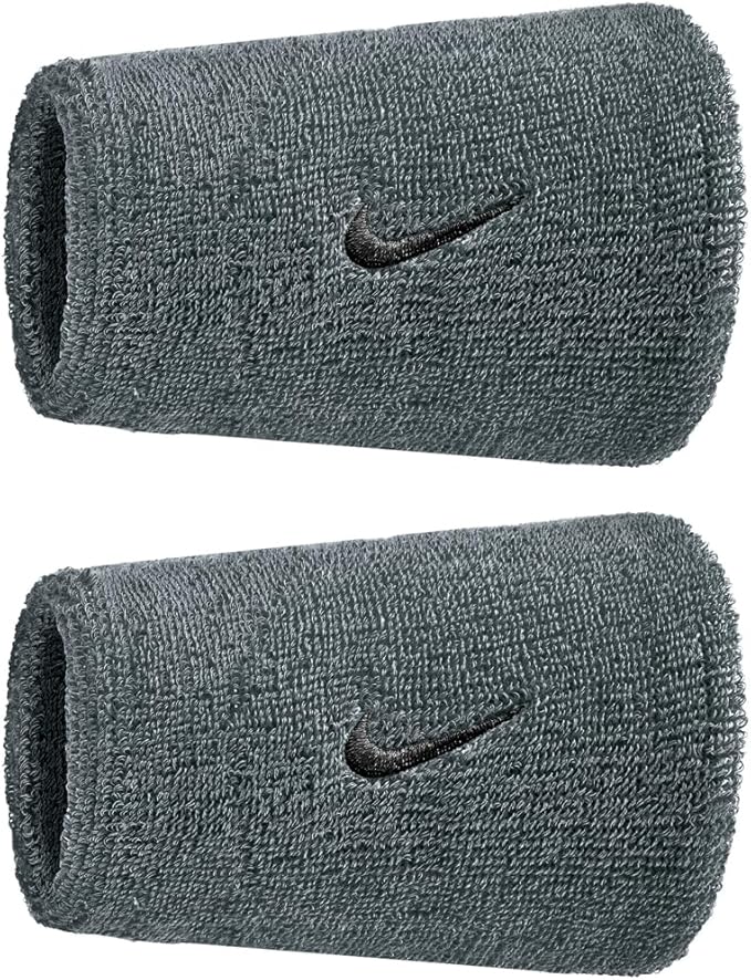 Munhequeira Nike Swoosh Longa Com 02 Uni - Cinza
