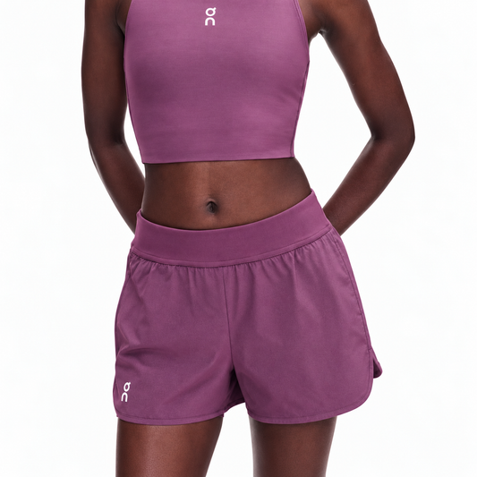Short On Running Court Shorts 2-in-1 Feminino - Roxa