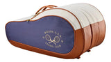 Raqueteira Wilson Heritage  12PK - Off White/Marrom