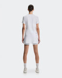 Short Saia On Runnig Court Skirt Split - Branco