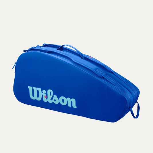 Raqueteira Wilson Ultra V5 Tour 6 Pack - Azul