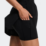 Vestido On Running Court Dress Split - Preto