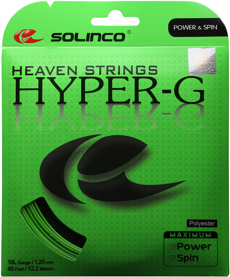 Corda Solinco Hyper G Verde - Set Individual
