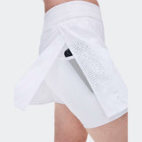 Saia Short On Running Court  Skirt Ldn - Branca
