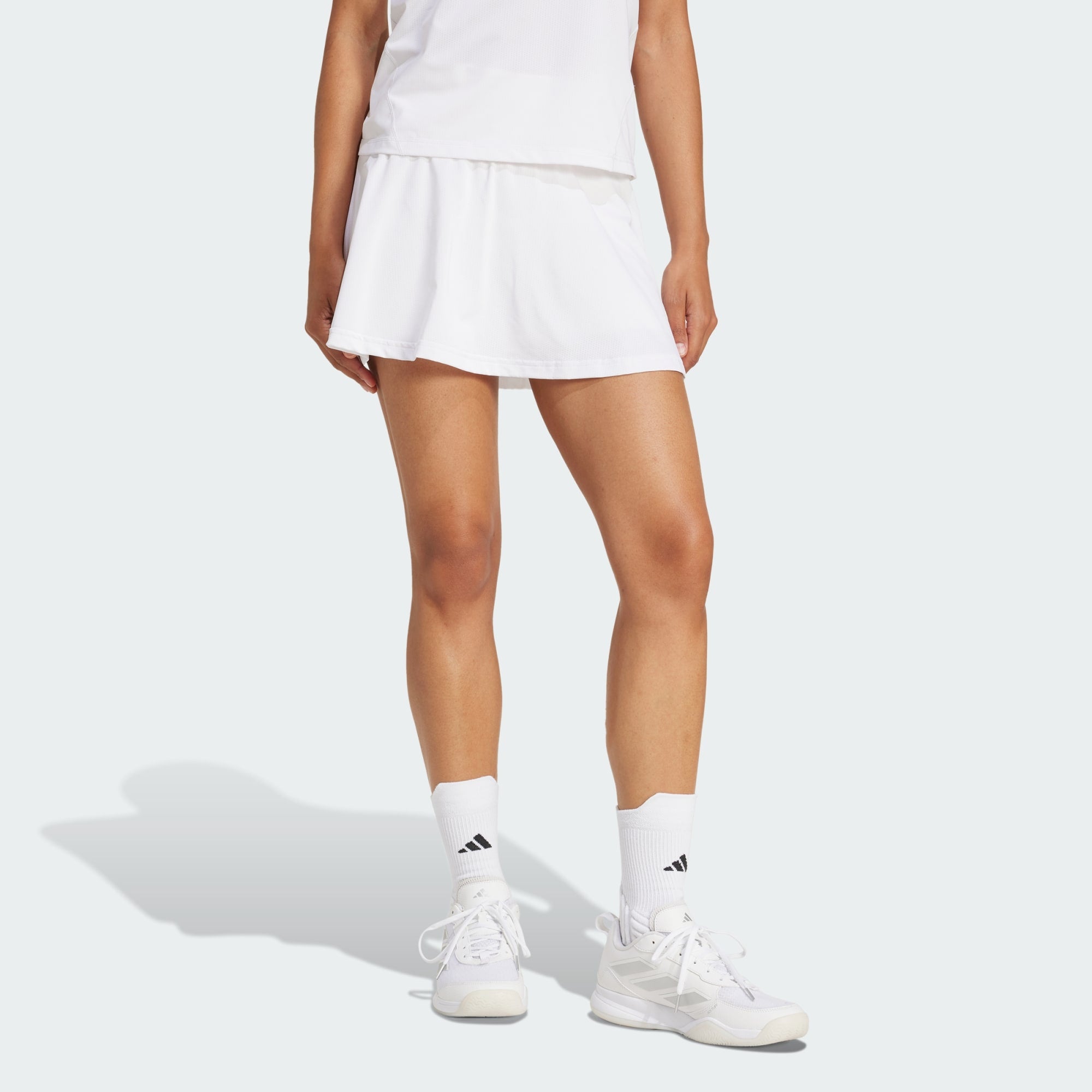 Saia Adidas Club Tênis Climacool-Branco