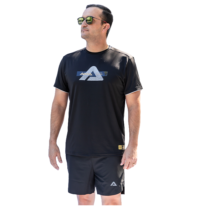 Shorts Ama Sport Masculino - Preto