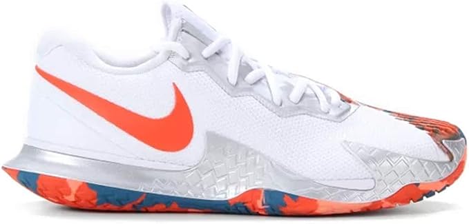 Tênis Nike Zoom Vapor Cage 4 Hc All Court  Masculina - Branco/Laranja
