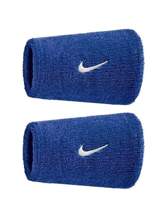 Munhequeira Nike Swoosh Longa Com 02 Uni  - Azul Royal